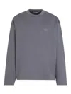 Dolce & Gabbana Sweatshirt In Dark Grey