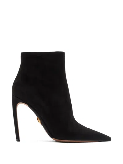 Dolce & Gabbana Suede Ankle Boot In Multi