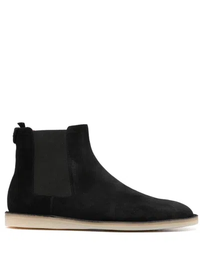 DOLCE & GABBANA SUEDE ANKLE BOOTS