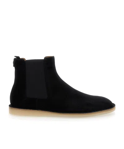 DOLCE & GABBANA DOLCE  GABBANA ROUND TOE CHELSEA BOOTS