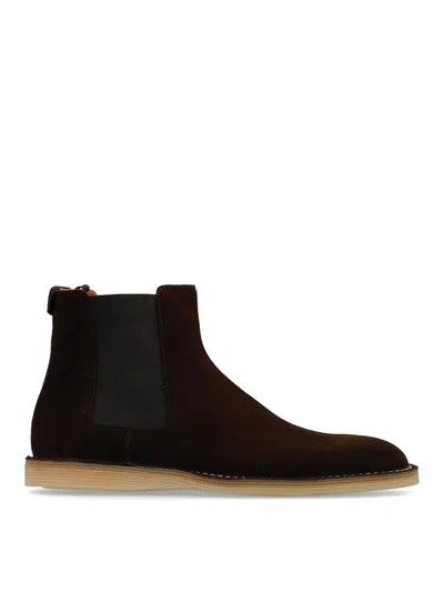 DOLCE & GABBANA SUEDE CHELSEA BOOTS