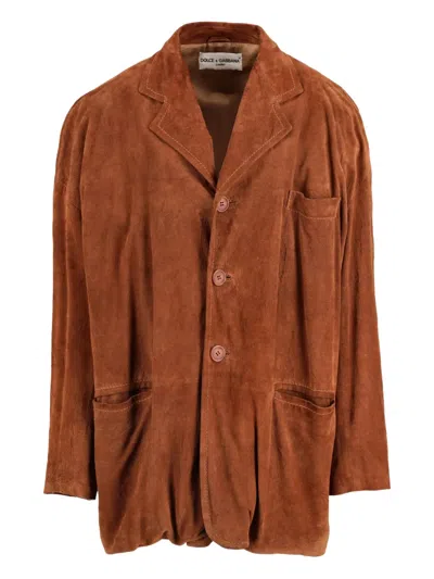 Pre-owned Dolce & Gabbana Suede Jacket