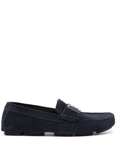 Dolce & Gabbana Suede Leather Driver Shoes