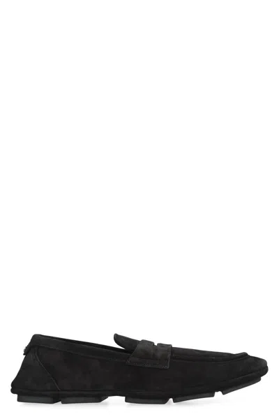 DOLCE & GABBANA DOLCE & GABBANA SUEDE LOAFERS