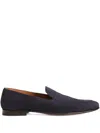 Dolce & Gabbana Suede Loafers In Blue