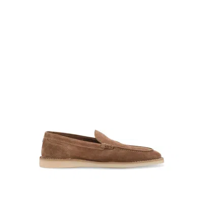 Dolce & Gabbana Suede Loafers In Black