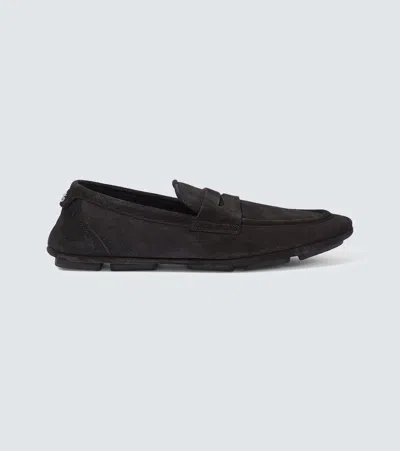 DOLCE & GABBANA SUEDE LOAFERS