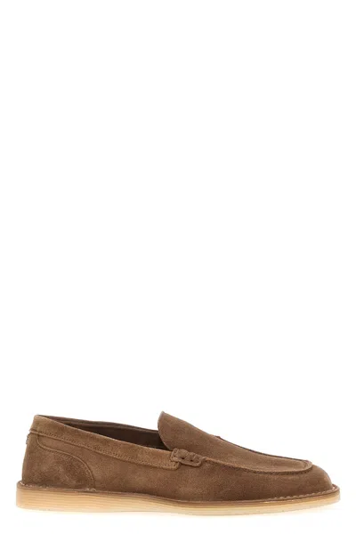 DOLCE & GABBANA SUEDE LOAFERS