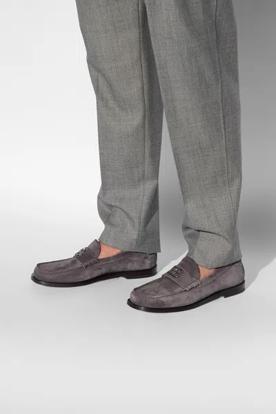 DOLCE & GABBANA DOLCE & GABBANA SUEDE LOAFERS