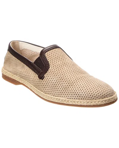 Dolce & Gabbana Suede Loafers In Neutral