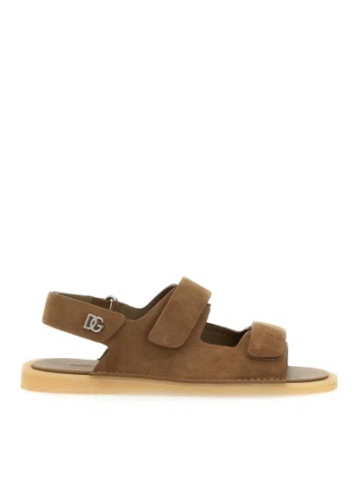 DOLCE & GABBANA SUEDE SANDAL