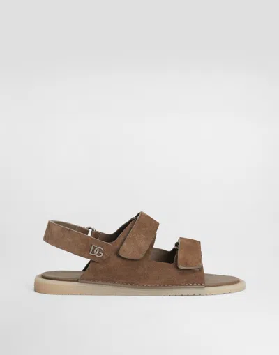 DOLCE & GABBANA SUEDE SANDALS