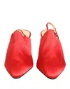Dolce & Gabbana Suede Slingback Slingback Heel In Multi