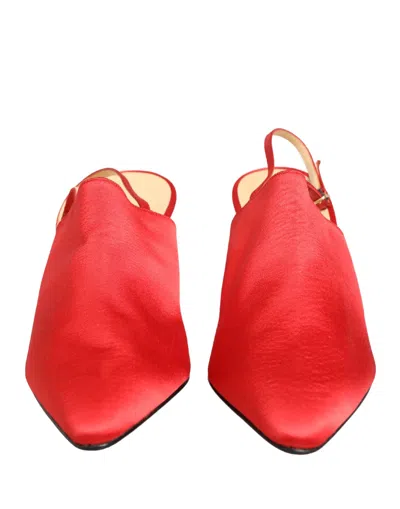 DOLCE & GABBANA DOLCE & GABBANA SUEDE SLINGBACK SLINGBACK HEEL