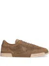 Dolce & Gabbana Suede Sneakers In Braun