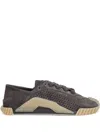 Dolce & Gabbana Suede Sneakers In Grey