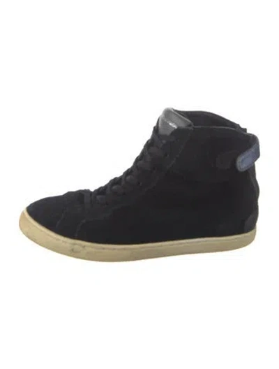 Pre-owned Dolce & Gabbana Suede Sneakers In Multi
