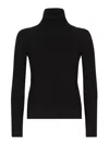 Dolce & Gabbana Cashmere Turtle-neck Sweater In Negro