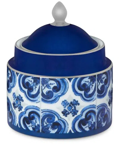 Dolce & Gabbana Sugar Bowl In Blue