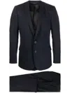 Dolce & Gabbana Single-breasted Virgin-wool Suit In Blue