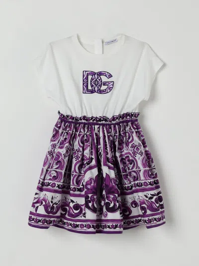 Dolce & Gabbana Suit  Kids Color Violet In Purple