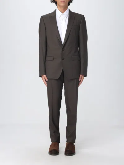 Dolce & Gabbana Suit  Men Color Brown