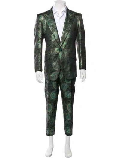 Pre-owned Dolce & Gabbana Suit In Green