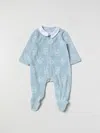 Dolce & Gabbana Suit In Cotton Blend In Gnawed Blue