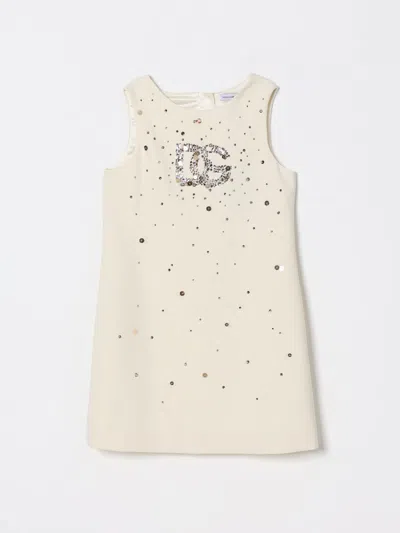 Dolce & Gabbana Kids' Anzug  Kinder Farbe Weiss In Neutral