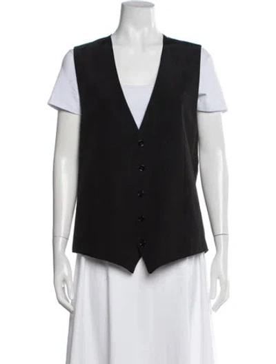 Pre-owned Dolce & Gabbana Suit Vest In Black