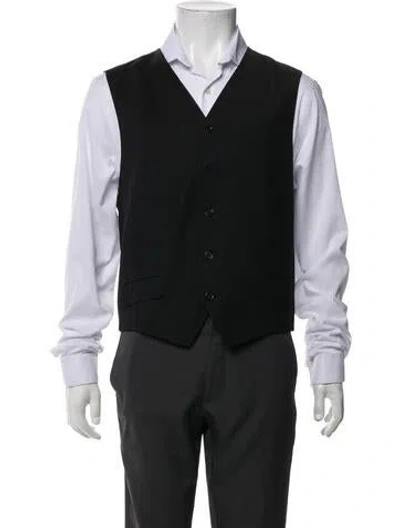 Pre-owned Dolce & Gabbana Suit Vest In Black