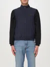 Dolce & Gabbana Wool Blend Sleeveless Jacket In Blue