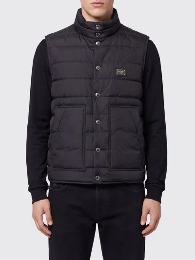 Dolce & Gabbana Suit Vest Men Color Black