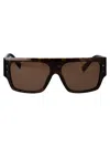 Dolce & Gabbana Tortoiseshell Rectangle-frame Sunglasses