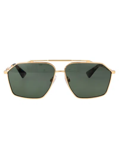 Dolce & Gabbana Sunglasses In 02/9a Gold