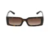 Dolce & Gabbana Womens Brown Dg4416 Rectangle-frame Tortoiseshell Acetate Sunglasses In Brown