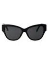 Dolce & Gabbana Logo-embossed Butterfly-frame Sunglasses