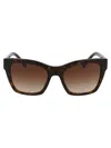 Dolce & Gabbana Havana Acetate Sunglasses In Brown
