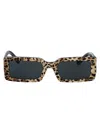 Dolce & Gabbana Logo Emblem Rectangle Acetate Sunglasses