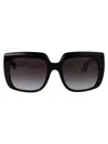 Dolce & Gabbana Squared Sunglasses 0 Dg4414 32998 G In 32998g Black On Leo Brown