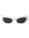 Dolce & Gabbana Dolce And Gabbana Dark Grey Cat Eye Ladies Sunglasses Dg6186 331287 52 In 331287 White