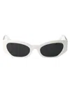 Dolce & Gabbana Dolce And Gabbana Dark Grey Cat Eye Ladies Sunglasses Dg6186 331287 52 In 331287 White