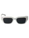 Dolce & Gabbana Full Frame Sunglasses In 331287 White