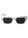 Dolce & Gabbana Full Frame Sunglasses In 331287 White
