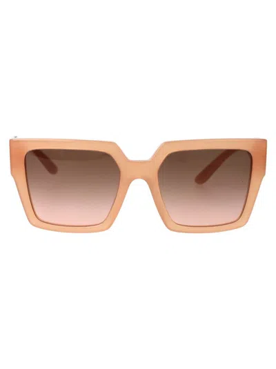 Dolce & Gabbana Full Frame Sunglasses In 343611 Opal Rose