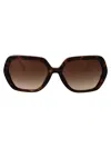 Dolce & Gabbana Dolce  Gabbana Eyewear Geometric Frame Sunglasses In 502/13 Havana