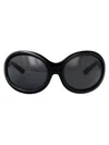Dolce & Gabbana Geometric Frame Sunglasses In Black