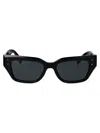 Dolce & Gabbana Logo-print Sunglasses In Black