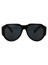 Dolce & Gabbana Black Acetate Sunglasses In Black