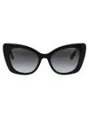 Dolce & Gabbana Dg4405 Butterfly-frame Acetate Sunglasses In Black